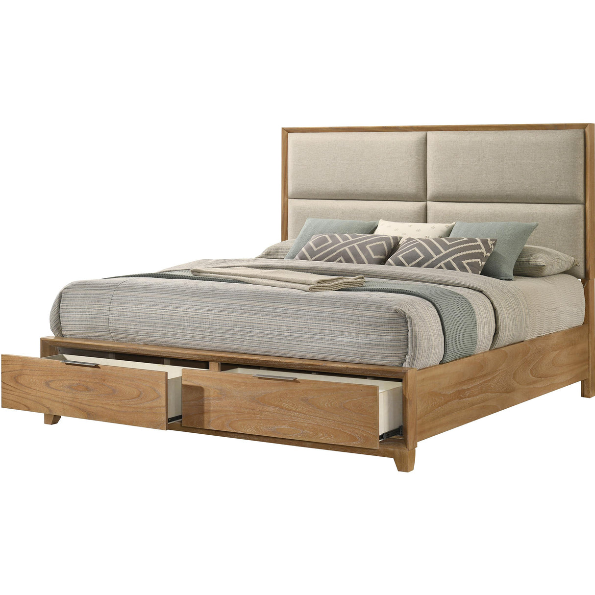  Crown Mark Florian B6572-K King Platform Bed with Storage IMAGE 2