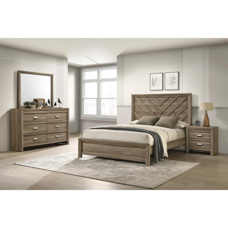  Crown Mark Valor B9332-1 Dresser - Light Brown IMAGE 4