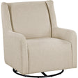  Coaster Furniture Serra 902453 Boucle Upholstered Swivel Glider - Sandy Beige IMAGE 1