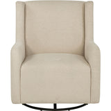  Coaster Furniture Serra 902453 Boucle Upholstered Swivel Glider - Sandy Beige IMAGE 3