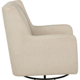  Coaster Furniture Serra 902453 Boucle Upholstered Swivel Glider - Sandy Beige IMAGE 9