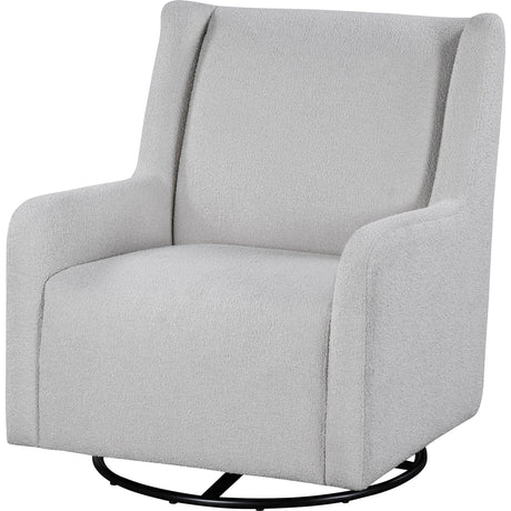  Coaster Furniture Serra 902454 Boucle Upholstered Swivel Glider - Dove Grey IMAGE 4