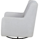  Coaster Furniture Serra 902454 Boucle Upholstered Swivel Glider - Dove Grey IMAGE 5