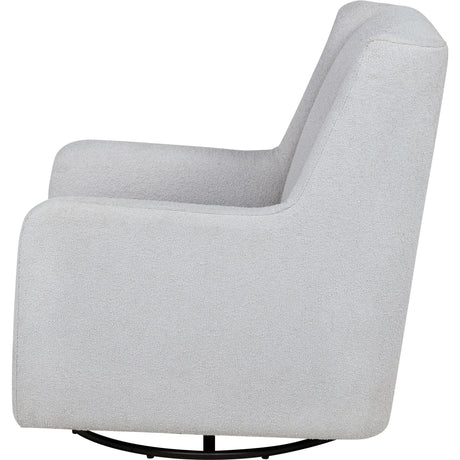  Coaster Furniture Serra 902454 Boucle Upholstered Swivel Glider - Dove Grey IMAGE 5