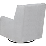  Coaster Furniture Serra 902454 Boucle Upholstered Swivel Glider - Dove Grey IMAGE 6