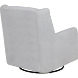  Coaster Furniture Serra 902454 Boucle Upholstered Swivel Glider - Dove Grey IMAGE 8