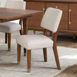 Furniture of America Hepburne FM34000WN-SC-2PK Pack of 2 Side Chair IMAGE 1