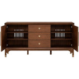 Furniture of America Hepburne FM34000WN-SV Server IMAGE 2