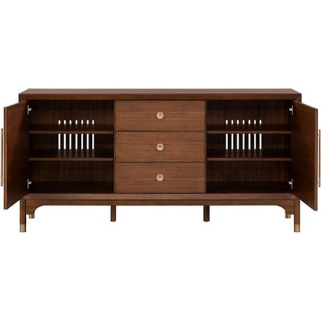  Furniture of America Hepburne FM34000WN-SV Server IMAGE 2