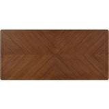  Furniture of America Hepburne FM34000WN-T Dining Table IMAGE 2