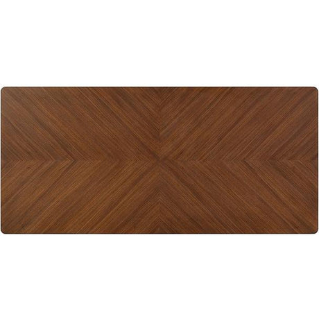  Furniture of America Hepburne FM34000WN-T Dining Table IMAGE 2