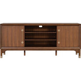  Furniture of America Hepburne FM54000WN-TV-70 70" TV Stand IMAGE 2