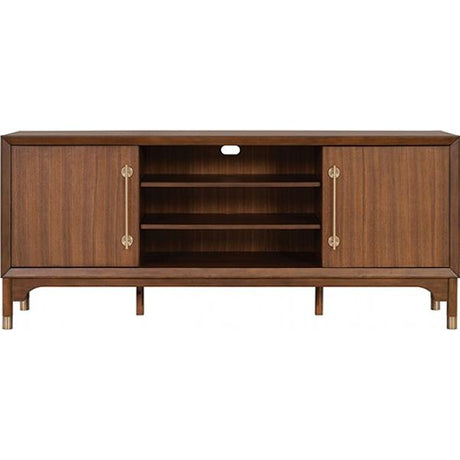  Furniture of America Hepburne FM54000WN-TV-70 70" TV Stand IMAGE 2