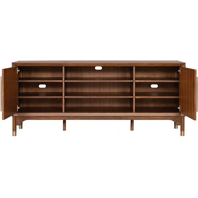  Furniture of America Hepburne FM54000WN-TV-70 70" TV Stand IMAGE 5
