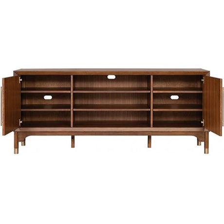  Furniture of America Hepburne FM54000WN-TV-70 70" TV Stand IMAGE 5