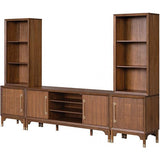  Furniture of America Hepburne FM54000WN-TV-SET Entertainment Center IMAGE 1