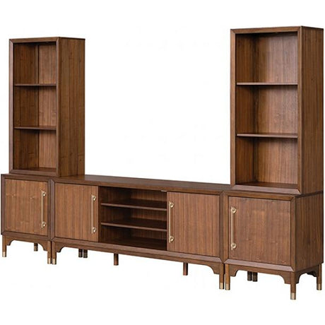  Furniture of America Hepburne FM54000WN-TV-SET Entertainment Center IMAGE 1