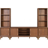  Furniture of America Hepburne FM54000WN-TV-SET Entertainment Center IMAGE 2