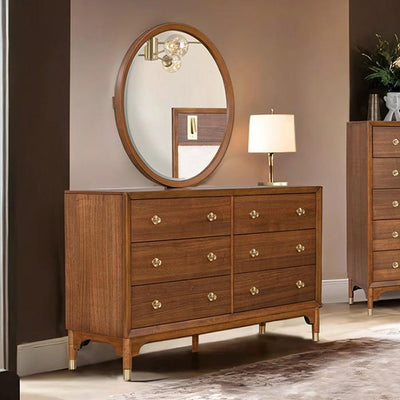  Furniture of America Hepburne FM74000WN-D Dresser IMAGE 1