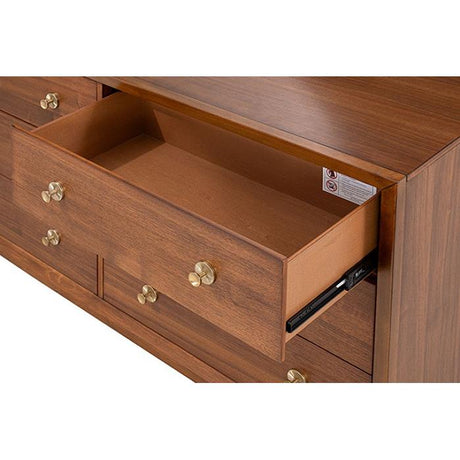  Furniture of America Hepburne FM74000WN-D Dresser IMAGE 2