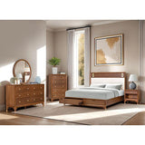  Furniture of America Hepburne FM74000WN-EK-ST-BED King Storage Bed IMAGE 2