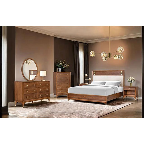  Furniture of America Hepburne FM74000WN-EK-BED King Bed IMAGE 2