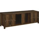  Coaster Furniture Enfield 722863 71-inch TV Stand Fireplace Media Console - Dark Pine IMAGE 7