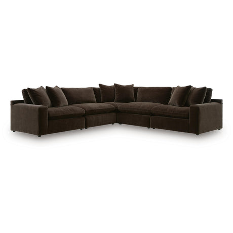  Benchcraft Maxton Heights Fabric 5 pc Sectional 6780746/6780746/6780764/6780765/6780777 IMAGE 1