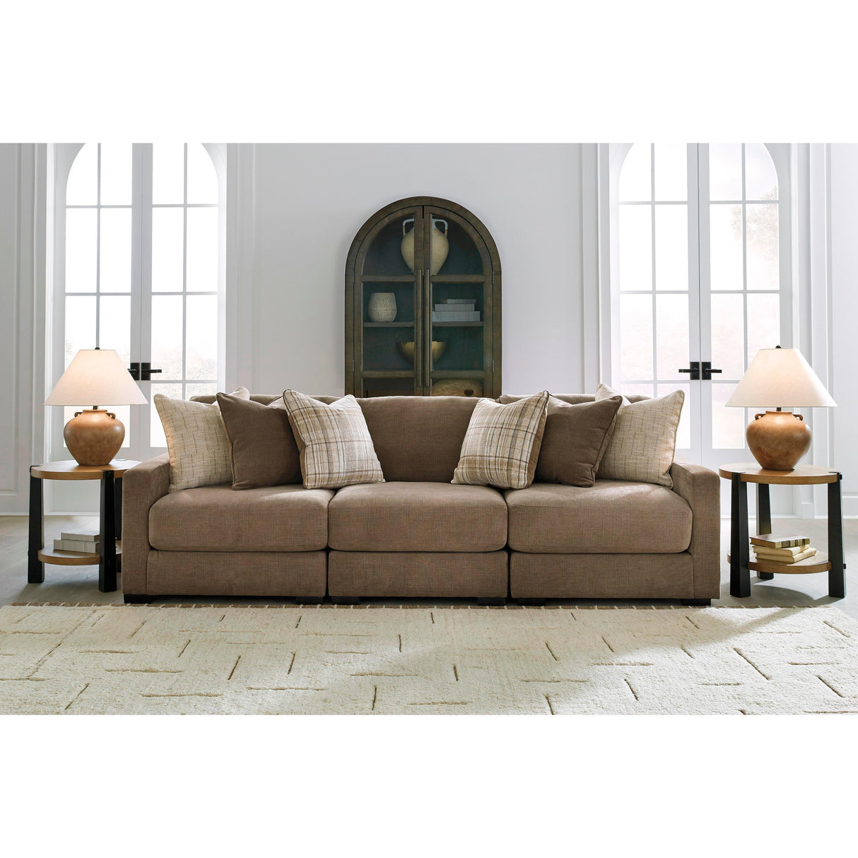  Benchcraft Camellia-Court Stationary Sofa 6820764/6820746/6820765 IMAGE 1