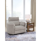 Benchcraft ModMax Luxe Power Swivel Glider Fabric Recliner 6860561P IMAGE 2
