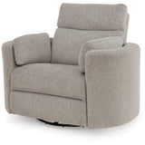  Benchcraft ModMax Luxe Power Swivel Glider Fabric Recliner 6860561P IMAGE 5