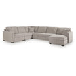  Benchcraft ModMax Luxe Fabric Sleeper Sectional 6860517S/6860546/6860564/6860571/6860577 IMAGE 1
