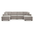  Benchcraft ModMax Luxe Fabric 4 pc Sectional 6860516/6860517/6860546/6860546 IMAGE 1