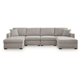  Benchcraft ModMax Luxe Fabric 4 pc Sectional 6860516/6860517/6860546/6860546 IMAGE 1