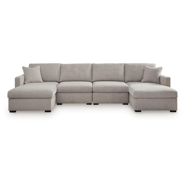  Benchcraft ModMax Luxe Fabric 4 pc Sectional 6860516/6860517/6860546/6860546 IMAGE 1