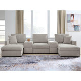  Benchcraft ModMax Luxe Fabric 5 pc Sectional 6860516/6860517/6860546/6860557/6860557 IMAGE 2
