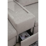  Benchcraft ModMax Luxe Fabric 5 pc Sectional 6860516/6860517/6860546/6860557/6860557 IMAGE 3