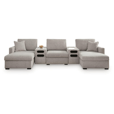  Benchcraft ModMax Luxe Fabric 5 pc Sectional 6860516/6860517/6860527/6860527/6860546 IMAGE 1