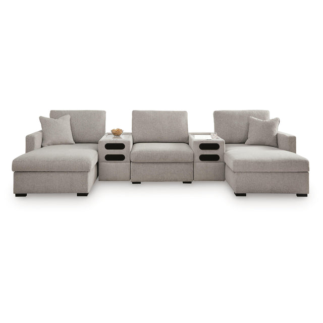  Benchcraft ModMax Luxe Fabric 5 pc Sectional 6860516/6860517/6860527/6860527/6860546 IMAGE 1