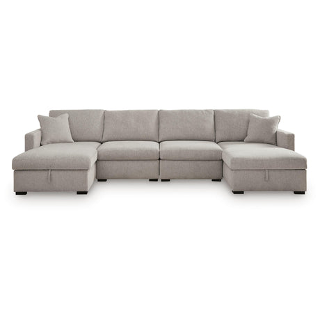  Benchcraft ModMax Luxe Fabric 4 pc Sectional 6860516S/6860517S/6860546/6860546 IMAGE 1