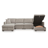  Benchcraft ModMax Luxe Fabric 4 pc Sectional 6860516S/6860517S/6860546/6860546 IMAGE 2