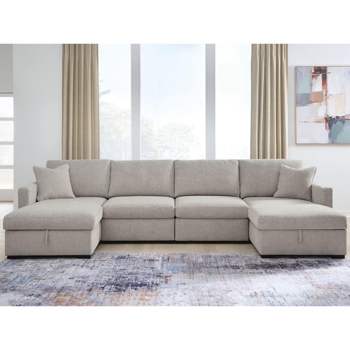  Benchcraft ModMax Luxe Fabric 4 pc Sectional 6860516S/6860517S/6860546/6860546 IMAGE 5
