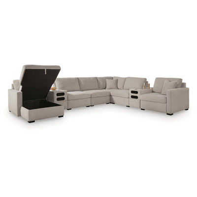  Benchcraft ModMax Luxe Fabric 8 pc Sectional 6860516S/6860527/6860527/6860546/6860546/6860546/6860565/6860577 IMAGE 1