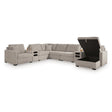  Benchcraft ModMax Luxe Fabric 8 pc Sectional 6860517S/6860527/6860527/6860546/6860546/6860546/6860564/6860577 IMAGE 1