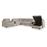  Benchcraft ModMax Luxe Fabric 8 pc Sectional 6860517S/6860527/6860527/6860546/6860546/6860546/6860564/6860577 IMAGE 1