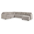  Benchcraft ModMax Luxe Fabric Sleeper Sectional 6860517/6860546/6860564/6860571/6860577 IMAGE 1