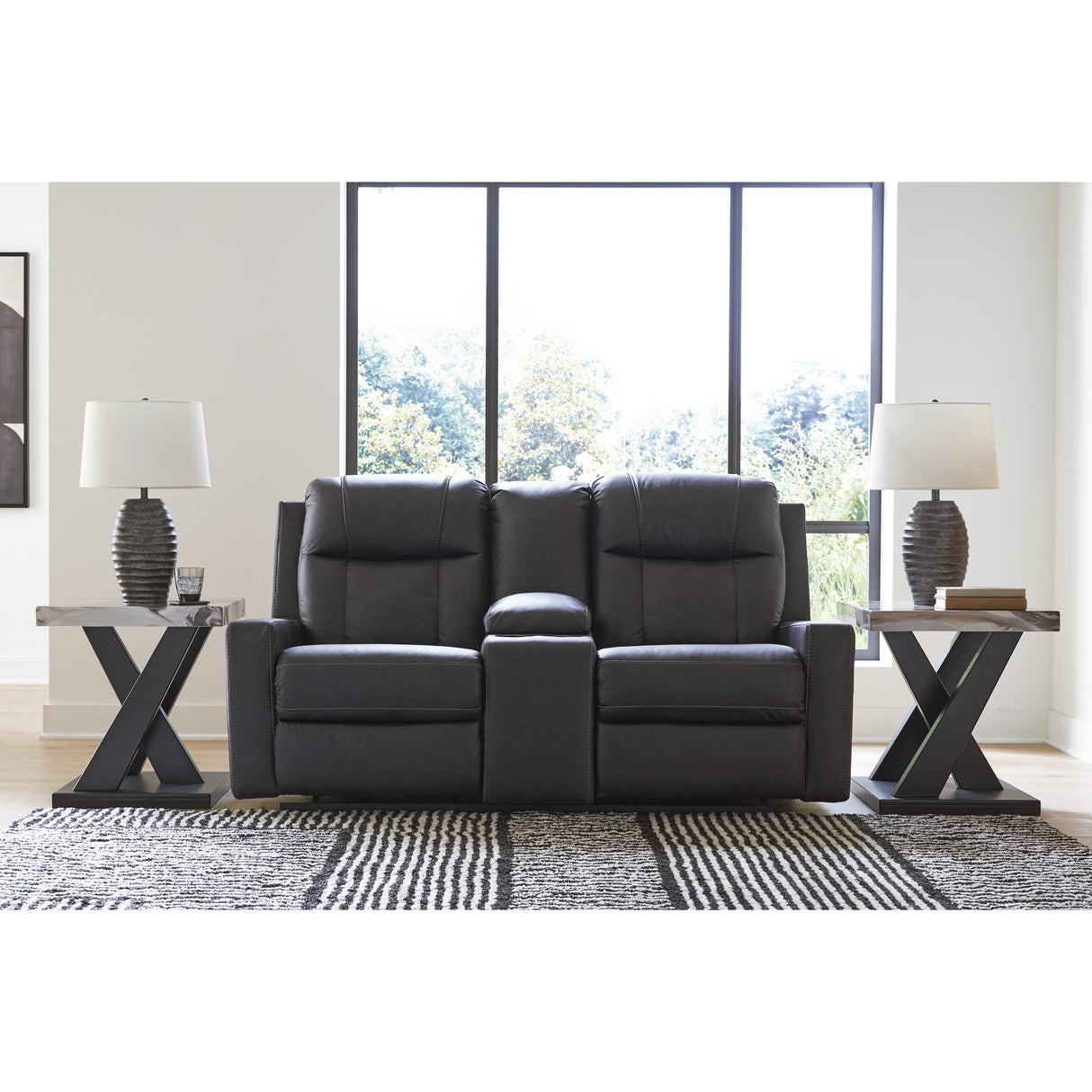  Benchcraft Mackmenville Reclining Loveseat with Console 7471394 IMAGE 5