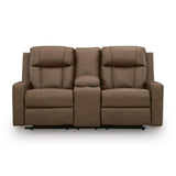  Benchcraft Mackmenville Reclining Loveseat with Console 7471494 IMAGE 3