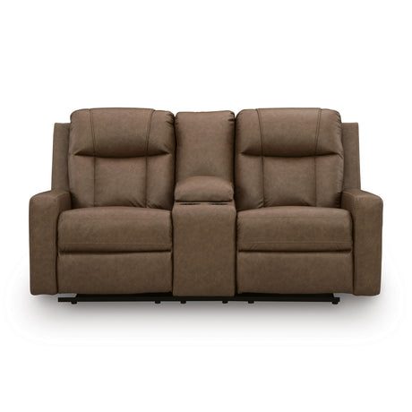  Benchcraft Mackmenville Reclining Loveseat with Console 7471494 IMAGE 3