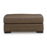  Benchcraft VillaCourt Leather Look Ottoman 7490914 IMAGE 2